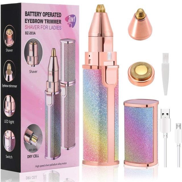 Depilador Elétrico de Sobrancelhas para Mulher - Deka Express