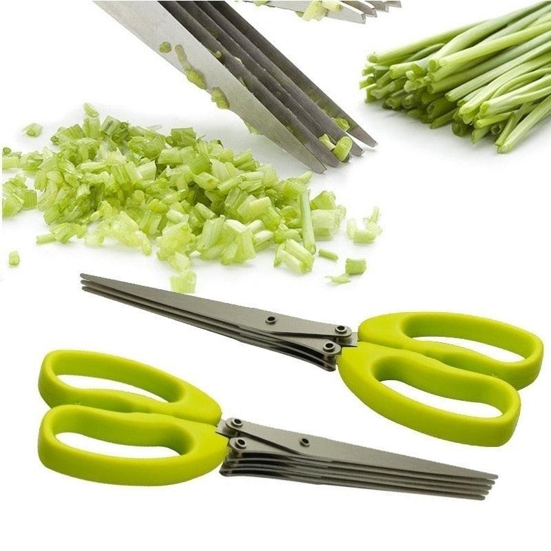 Tesoura de Cozinha Multicorte com 5 Lâminas - Deka Express